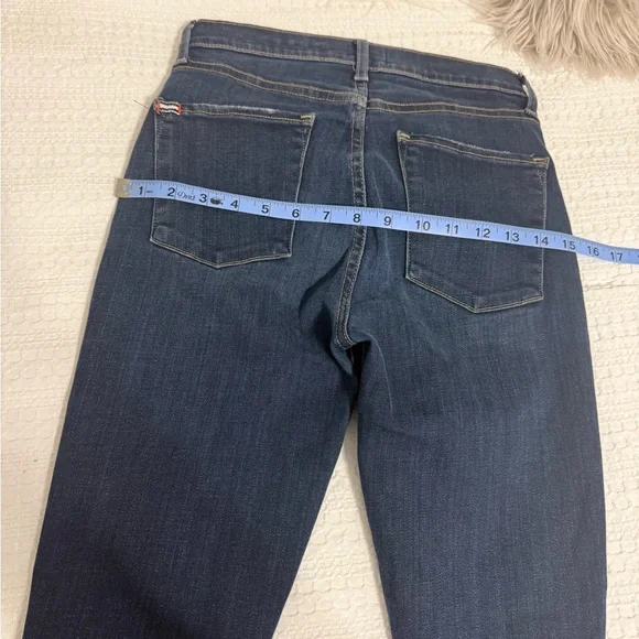 Alice + Olivia Deep Indigo Skinny Jeans - Picture 6 of 12